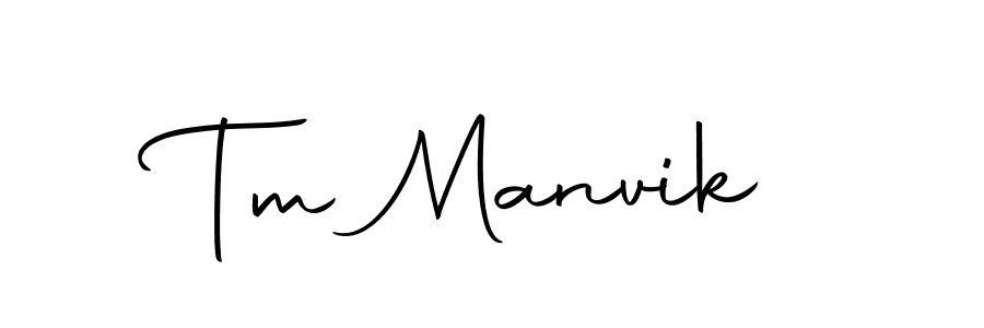 How to make Tm Manvik signature? Autography-DOLnW is a professional autograph style. Create handwritten signature for Tm Manvik name. Tm Manvik signature style 10 images and pictures png