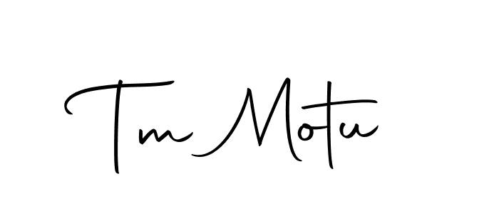 You can use this online signature creator to create a handwritten signature for the name Tm Motu. This is the best online autograph maker. Tm Motu signature style 10 images and pictures png