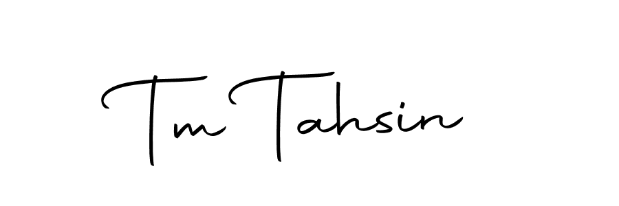 Autography-DOLnW is a professional signature style that is perfect for those who want to add a touch of class to their signature. It is also a great choice for those who want to make their signature more unique. Get Tm Tahsin name to fancy signature for free. Tm Tahsin signature style 10 images and pictures png