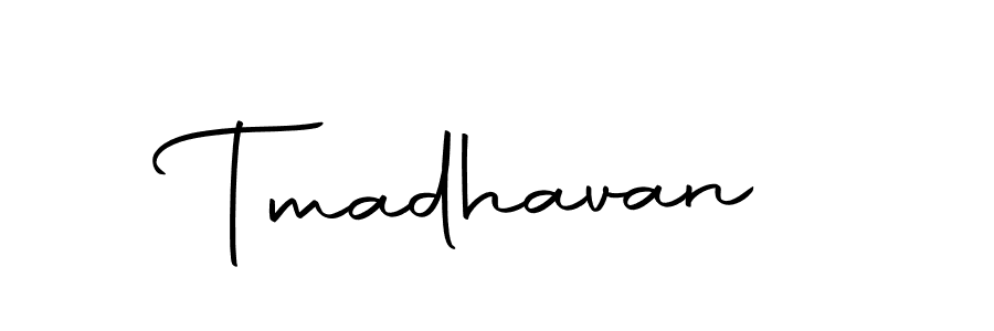 Here are the top 10 professional signature styles for the name Tmadhavan. These are the best autograph styles you can use for your name. Tmadhavan signature style 10 images and pictures png