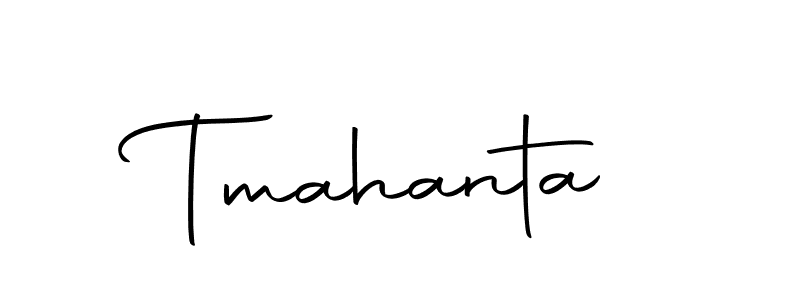 Similarly Autography-DOLnW is the best handwritten signature design. Signature creator online .You can use it as an online autograph creator for name Tmahanta. Tmahanta signature style 10 images and pictures png