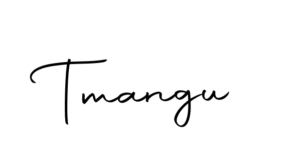 Make a beautiful signature design for name Tmangu. With this signature (Autography-DOLnW) style, you can create a handwritten signature for free. Tmangu signature style 10 images and pictures png