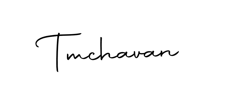 How to make Tmchavan signature? Autography-DOLnW is a professional autograph style. Create handwritten signature for Tmchavan name. Tmchavan signature style 10 images and pictures png