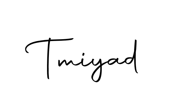 Make a beautiful signature design for name Tmiyad. With this signature (Autography-DOLnW) style, you can create a handwritten signature for free. Tmiyad signature style 10 images and pictures png