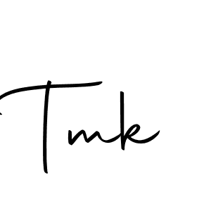 Similarly Autography-DOLnW is the best handwritten signature design. Signature creator online .You can use it as an online autograph creator for name Tmk. Tmk signature style 10 images and pictures png