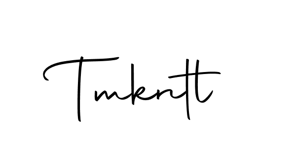 Use a signature maker to create a handwritten signature online. With this signature software, you can design (Autography-DOLnW) your own signature for name Tmkntl. Tmkntl signature style 10 images and pictures png