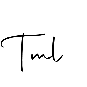Also we have Tml name is the best signature style. Create professional handwritten signature collection using Autography-DOLnW autograph style. Tml signature style 10 images and pictures png