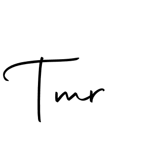 Similarly Autography-DOLnW is the best handwritten signature design. Signature creator online .You can use it as an online autograph creator for name Tmr. Tmr signature style 10 images and pictures png