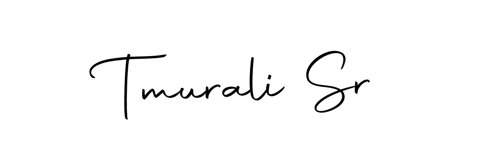 The best way (Autography-DOLnW) to make a short signature is to pick only two or three words in your name. The name Tmurali Sr include a total of six letters. For converting this name. Tmurali Sr signature style 10 images and pictures png