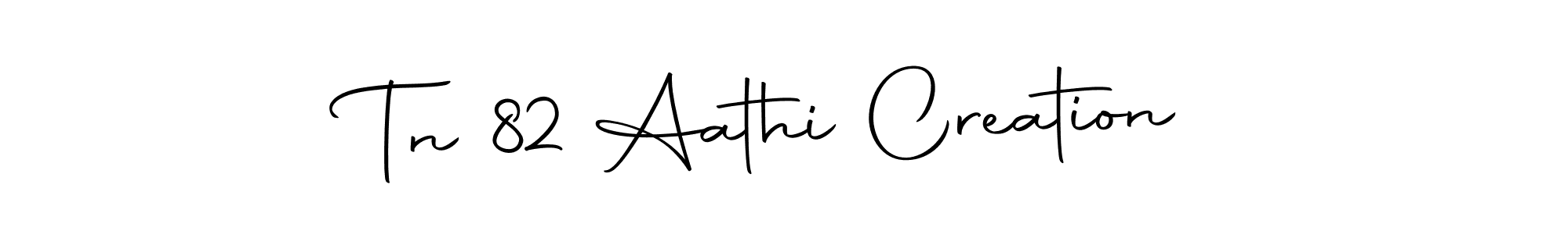 Design your own signature with our free online signature maker. With this signature software, you can create a handwritten (Autography-DOLnW) signature for name Tn 82 Aathi Creation. Tn 82 Aathi Creation signature style 10 images and pictures png