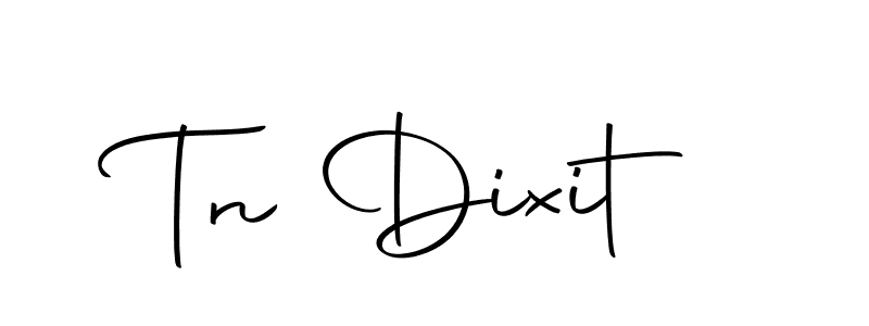 Tn Dixit stylish signature style. Best Handwritten Sign (Autography-DOLnW) for my name. Handwritten Signature Collection Ideas for my name Tn Dixit. Tn Dixit signature style 10 images and pictures png