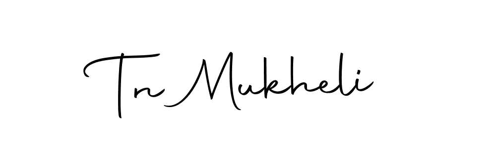 Make a short Tn Mukheli signature style. Manage your documents anywhere anytime using Autography-DOLnW. Create and add eSignatures, submit forms, share and send files easily. Tn Mukheli signature style 10 images and pictures png