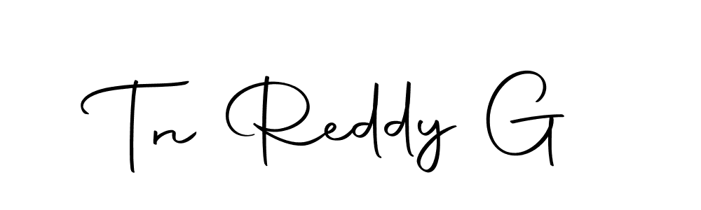 Use a signature maker to create a handwritten signature online. With this signature software, you can design (Autography-DOLnW) your own signature for name Tn Reddy G. Tn Reddy G signature style 10 images and pictures png