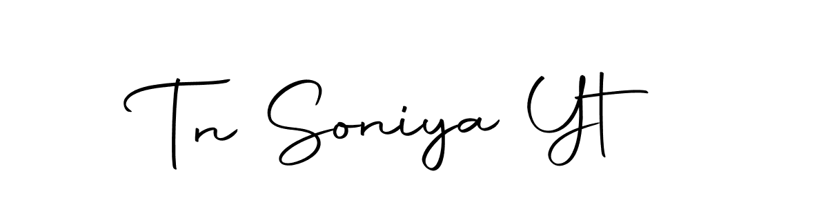 Autography-DOLnW is a professional signature style that is perfect for those who want to add a touch of class to their signature. It is also a great choice for those who want to make their signature more unique. Get Tn Soniya Yt name to fancy signature for free. Tn Soniya Yt signature style 10 images and pictures png