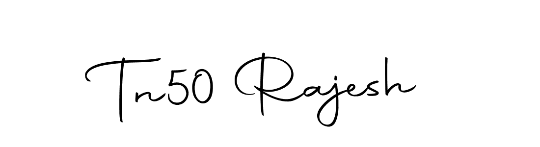 How to make Tn50 Rajesh signature? Autography-DOLnW is a professional autograph style. Create handwritten signature for Tn50 Rajesh name. Tn50 Rajesh signature style 10 images and pictures png