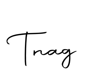 Use a signature maker to create a handwritten signature online. With this signature software, you can design (Autography-DOLnW) your own signature for name Tnag. Tnag signature style 10 images and pictures png