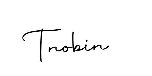 Design your own signature with our free online signature maker. With this signature software, you can create a handwritten (Autography-DOLnW) signature for name Tnobin. Tnobin signature style 10 images and pictures png