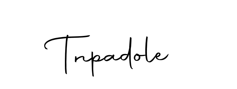 Design your own signature with our free online signature maker. With this signature software, you can create a handwritten (Autography-DOLnW) signature for name Tnpadole. Tnpadole signature style 10 images and pictures png