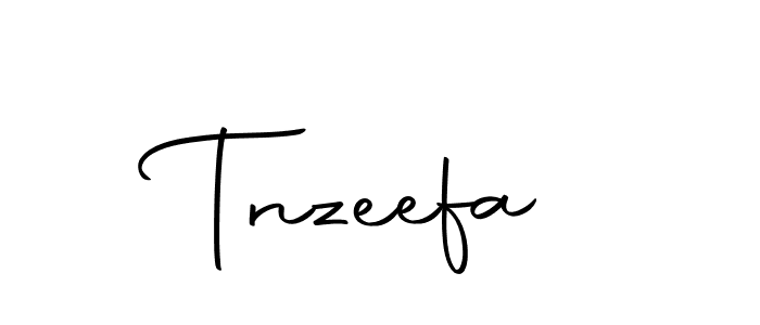 How to make Tnzeefa name signature. Use Autography-DOLnW style for creating short signs online. This is the latest handwritten sign. Tnzeefa signature style 10 images and pictures png