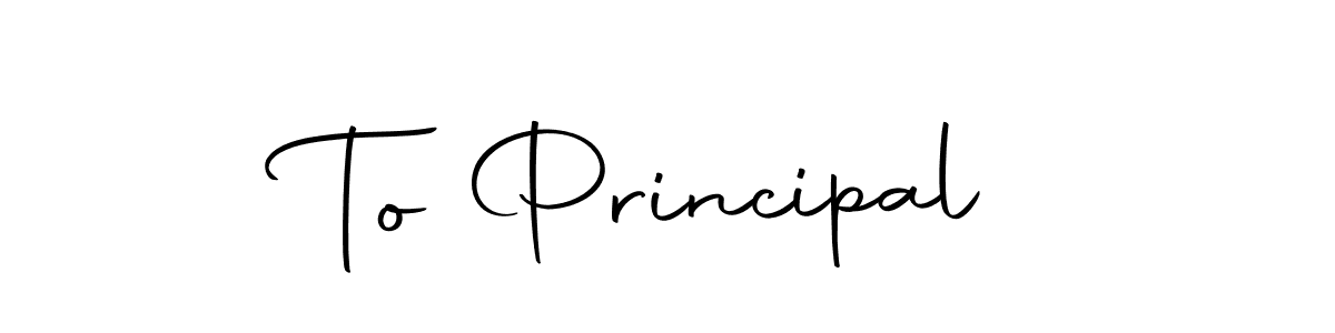 To Principal stylish signature style. Best Handwritten Sign (Autography-DOLnW) for my name. Handwritten Signature Collection Ideas for my name To Principal. To Principal signature style 10 images and pictures png