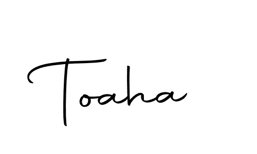 Toaha stylish signature style. Best Handwritten Sign (Autography-DOLnW) for my name. Handwritten Signature Collection Ideas for my name Toaha. Toaha signature style 10 images and pictures png