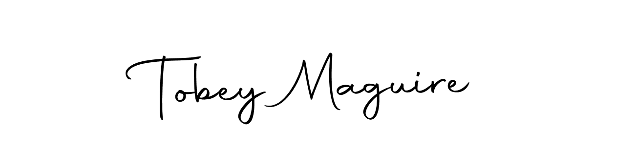 Also we have Tobey Maguire name is the best signature style. Create professional handwritten signature collection using Autography-DOLnW autograph style. Tobey Maguire signature style 10 images and pictures png