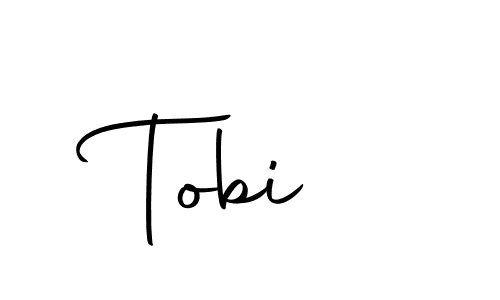 You should practise on your own different ways (Autography-DOLnW) to write your name (Tobi ) in signature. don't let someone else do it for you. Tobi  signature style 10 images and pictures png