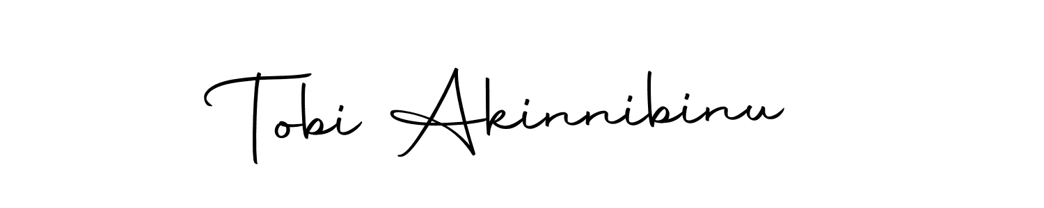 Tobi Akinnibinu stylish signature style. Best Handwritten Sign (Autography-DOLnW) for my name. Handwritten Signature Collection Ideas for my name Tobi Akinnibinu. Tobi Akinnibinu signature style 10 images and pictures png