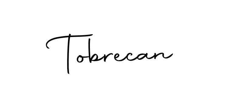 How to make Tobrecan signature? Autography-DOLnW is a professional autograph style. Create handwritten signature for Tobrecan name. Tobrecan signature style 10 images and pictures png