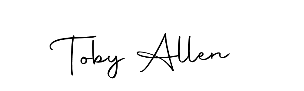 The best way (Autography-DOLnW) to make a short signature is to pick only two or three words in your name. The name Toby Allen include a total of six letters. For converting this name. Toby Allen signature style 10 images and pictures png