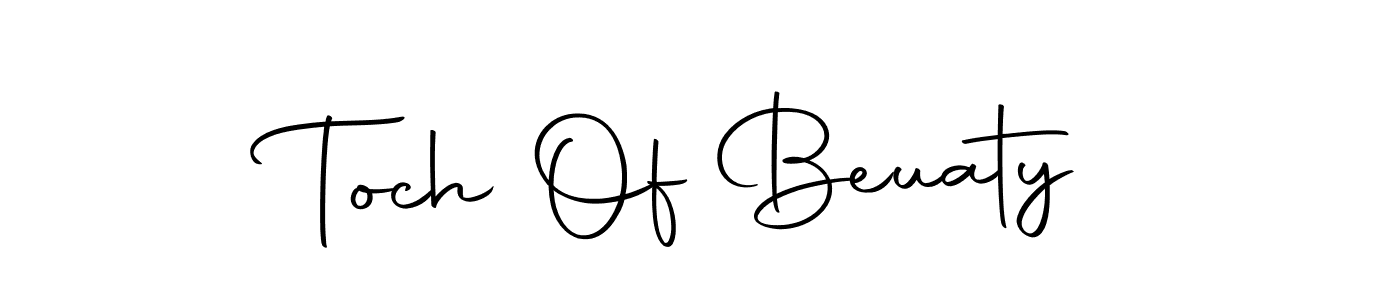 You can use this online signature creator to create a handwritten signature for the name Toch Of Beuaty. This is the best online autograph maker. Toch Of Beuaty signature style 10 images and pictures png