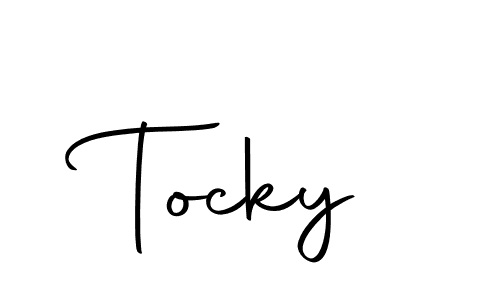 It looks lik you need a new signature style for name Tocky. Design unique handwritten (Autography-DOLnW) signature with our free signature maker in just a few clicks. Tocky signature style 10 images and pictures png