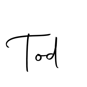 Make a beautiful signature design for name Tod. Use this online signature maker to create a handwritten signature for free. Tod signature style 10 images and pictures png