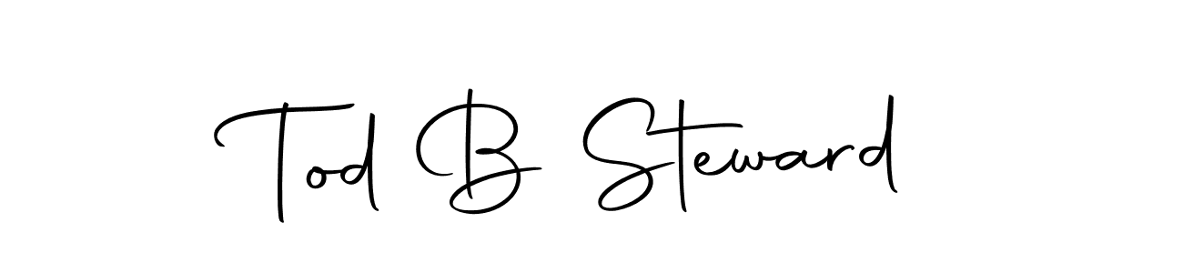 You can use this online signature creator to create a handwritten signature for the name Tod B Steward. This is the best online autograph maker. Tod B Steward signature style 10 images and pictures png