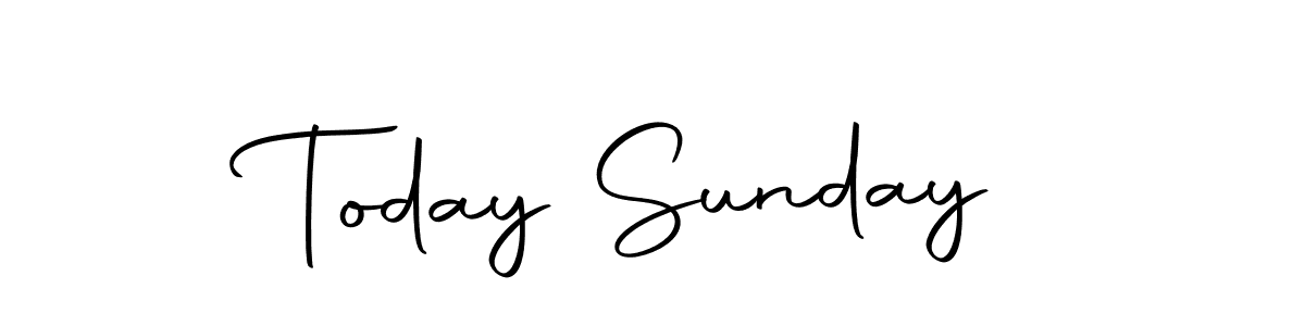 The best way (Autography-DOLnW) to make a short signature is to pick only two or three words in your name. The name Today Sunday include a total of six letters. For converting this name. Today Sunday signature style 10 images and pictures png