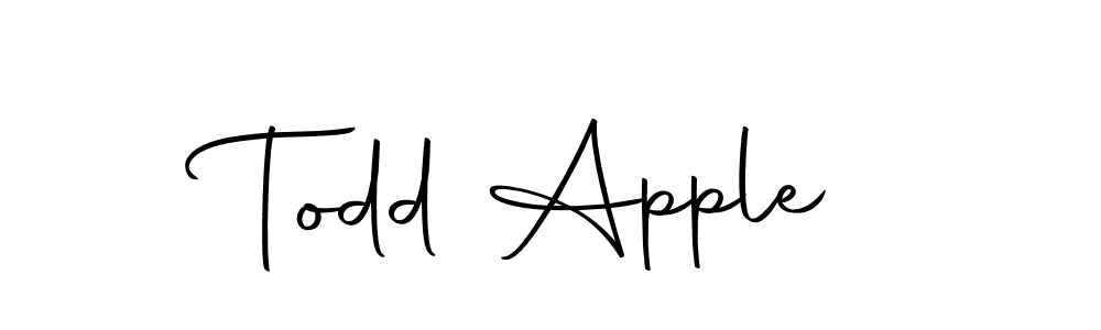 if you are searching for the best signature style for your name Todd Apple. so please give up your signature search. here we have designed multiple signature styles  using Autography-DOLnW. Todd Apple signature style 10 images and pictures png