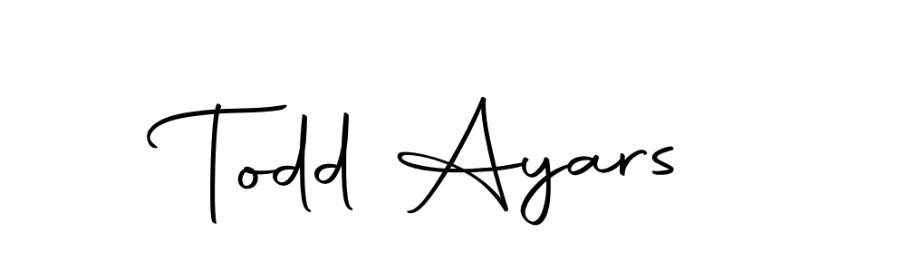 Check out images of Autograph of Todd Ayars name. Actor Todd Ayars Signature Style. Autography-DOLnW is a professional sign style online. Todd Ayars signature style 10 images and pictures png