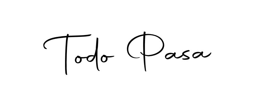 It looks lik you need a new signature style for name Todo Pasa. Design unique handwritten (Autography-DOLnW) signature with our free signature maker in just a few clicks. Todo Pasa signature style 10 images and pictures png