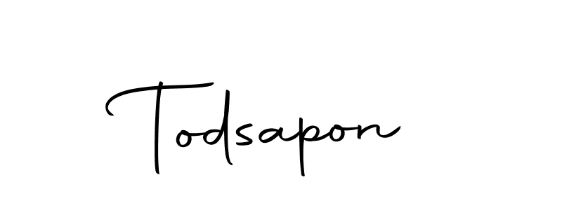 Once you've used our free online signature maker to create your best signature Autography-DOLnW style, it's time to enjoy all of the benefits that Todsapon name signing documents. Todsapon signature style 10 images and pictures png