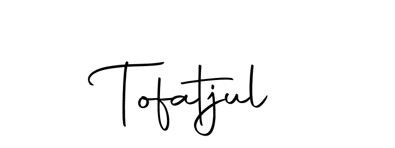 The best way (Autography-DOLnW) to make a short signature is to pick only two or three words in your name. The name Tofatjul include a total of six letters. For converting this name. Tofatjul signature style 10 images and pictures png