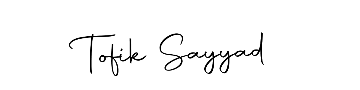 Similarly Autography-DOLnW is the best handwritten signature design. Signature creator online .You can use it as an online autograph creator for name Tofik Sayyad. Tofik Sayyad signature style 10 images and pictures png