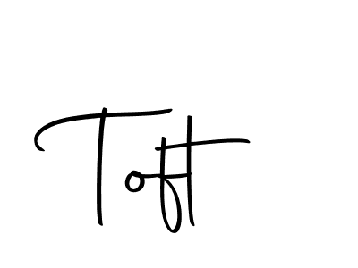 How to make Toft signature? Autography-DOLnW is a professional autograph style. Create handwritten signature for Toft name. Toft signature style 10 images and pictures png