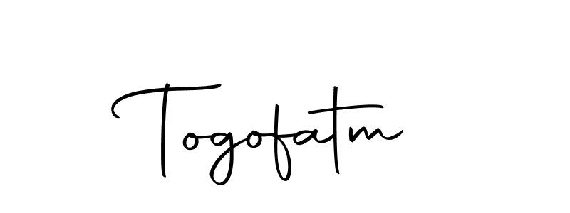 You should practise on your own different ways (Autography-DOLnW) to write your name (Togofatm) in signature. don't let someone else do it for you. Togofatm signature style 10 images and pictures png