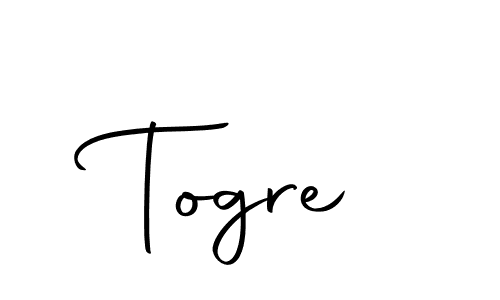 Design your own signature with our free online signature maker. With this signature software, you can create a handwritten (Autography-DOLnW) signature for name Togre. Togre signature style 10 images and pictures png