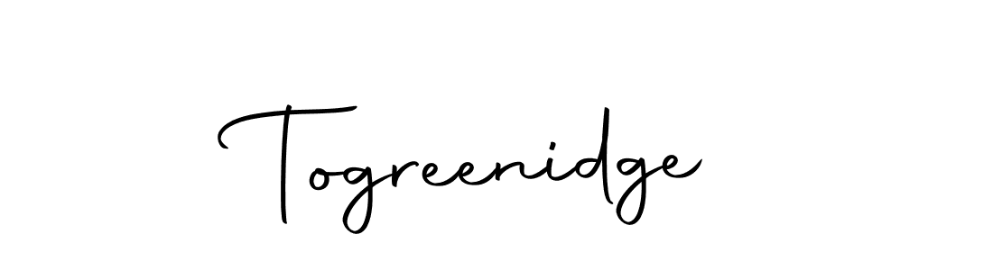 Use a signature maker to create a handwritten signature online. With this signature software, you can design (Autography-DOLnW) your own signature for name Togreenidge. Togreenidge signature style 10 images and pictures png