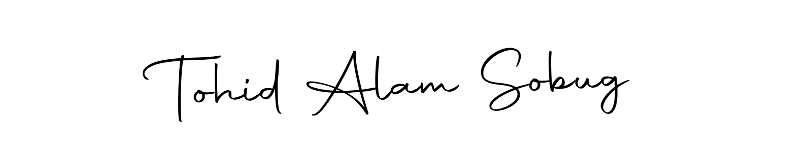 Use a signature maker to create a handwritten signature online. With this signature software, you can design (Autography-DOLnW) your own signature for name Tohid Alam Sobug. Tohid Alam Sobug signature style 10 images and pictures png