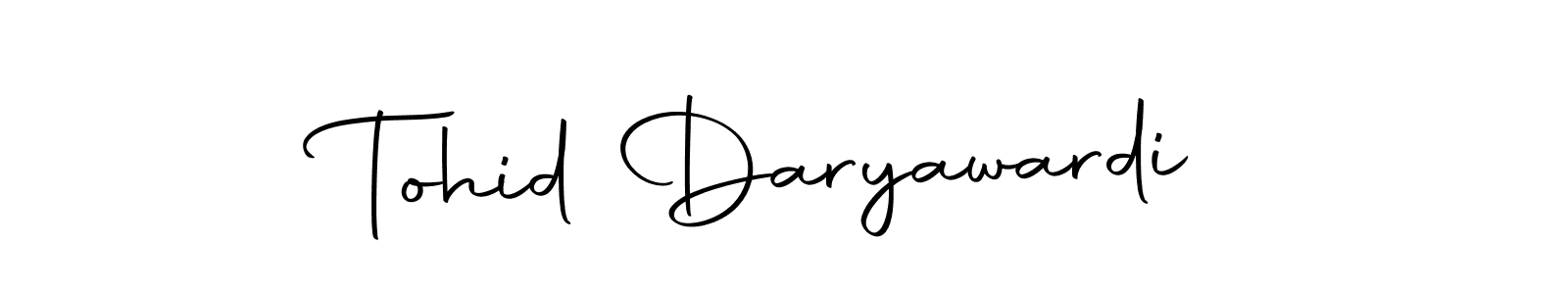 You can use this online signature creator to create a handwritten signature for the name Tohid Daryawardi. This is the best online autograph maker. Tohid Daryawardi signature style 10 images and pictures png