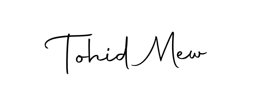 Tohid Mew stylish signature style. Best Handwritten Sign (Autography-DOLnW) for my name. Handwritten Signature Collection Ideas for my name Tohid Mew. Tohid Mew signature style 10 images and pictures png