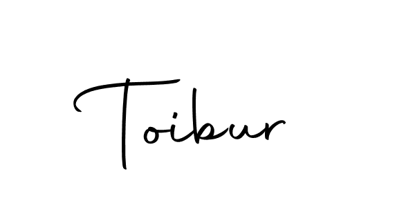 Design your own signature with our free online signature maker. With this signature software, you can create a handwritten (Autography-DOLnW) signature for name Toibur. Toibur signature style 10 images and pictures png