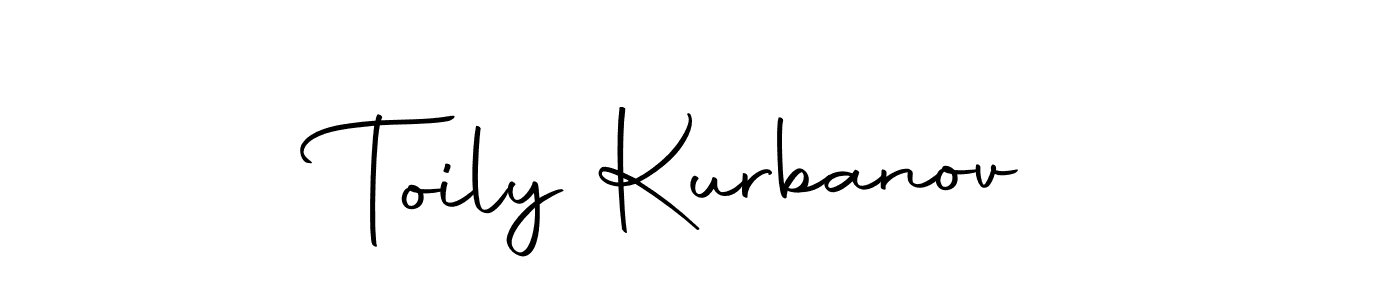 How to make Toily Kurbanov signature? Autography-DOLnW is a professional autograph style. Create handwritten signature for Toily Kurbanov name. Toily Kurbanov signature style 10 images and pictures png